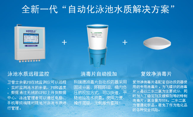自動(dòng)化泳池水質(zhì)解決方案