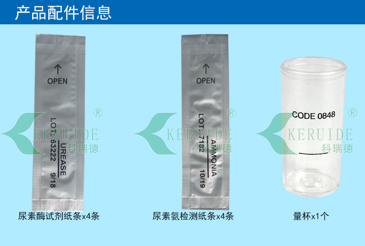 尿素測試條配件信息